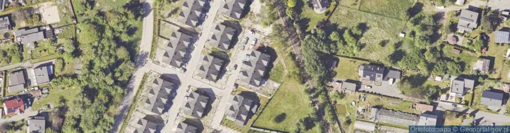 Zdjęcie satelitarne Blachów Ewy i Andrzeja ul.