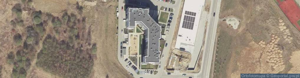 Zdjęcie satelitarne bł. Karoliny ul.