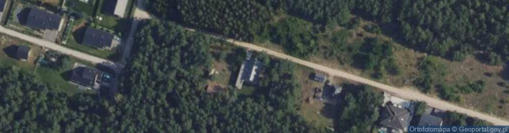 Zdjęcie satelitarne Błękitna ul.