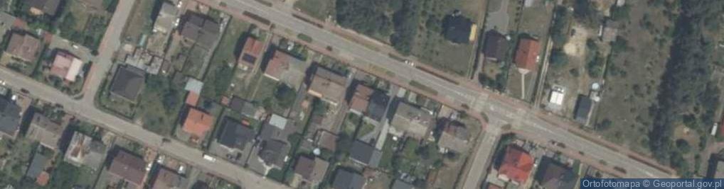 Zdjęcie satelitarne Błonie ul.
