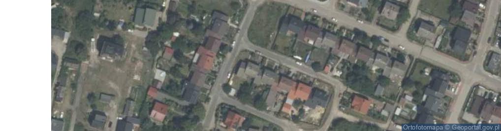 Zdjęcie satelitarne Bluszczowa ul.