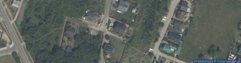 Zdjęcie satelitarne Bluszczowa ul.