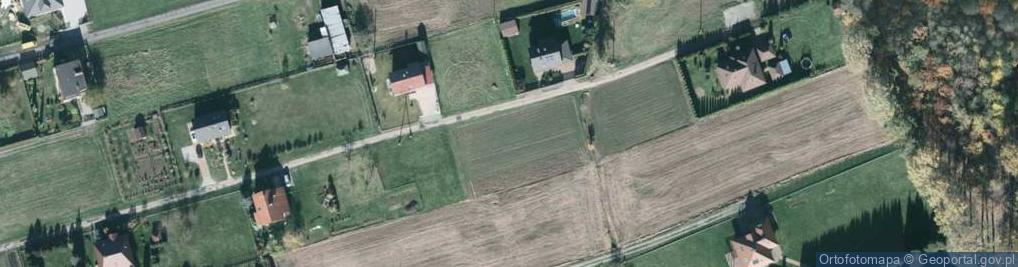 Zdjęcie satelitarne Błękitna ul.