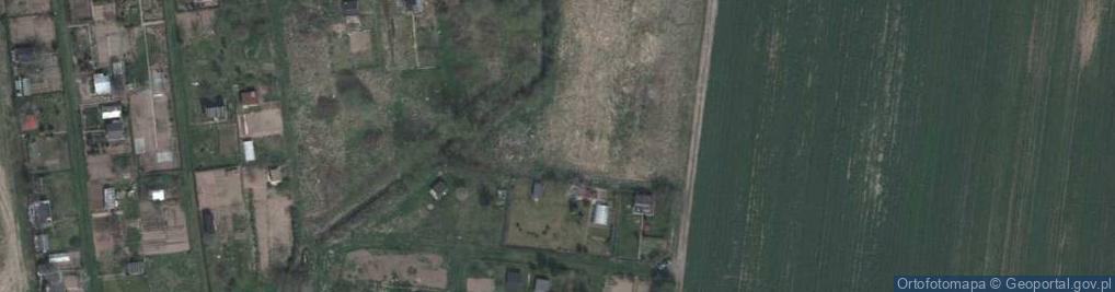 Zdjęcie satelitarne Błękitna ul.