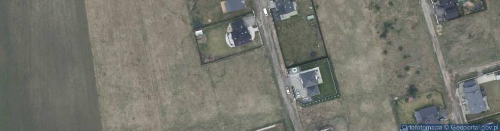 Zdjęcie satelitarne Błękitna ul.