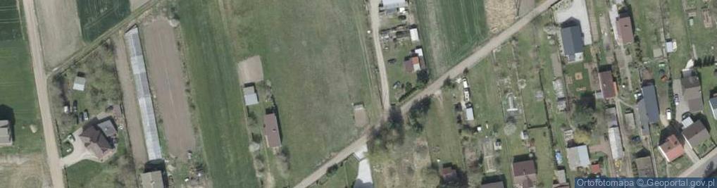 Zdjęcie satelitarne Błękitna ul.
