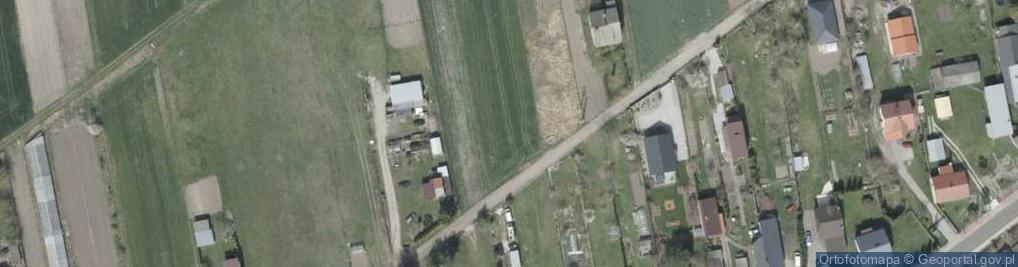 Zdjęcie satelitarne Błękitna ul.
