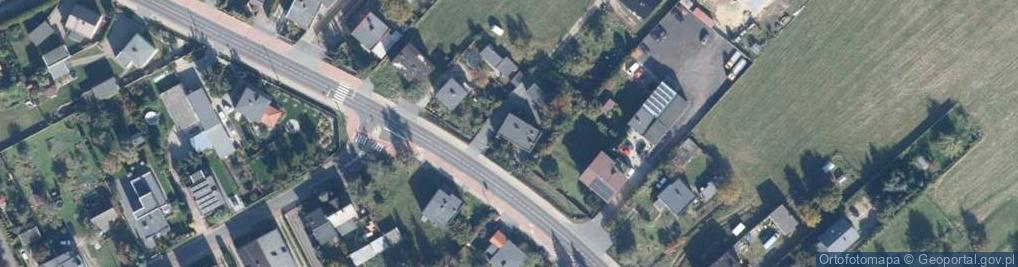 Zdjęcie satelitarne Błonie ul.