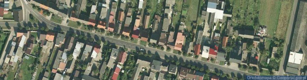 Zdjęcie satelitarne Błonie ul.