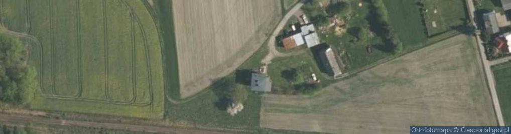 Zdjęcie satelitarne Błękitna ul.