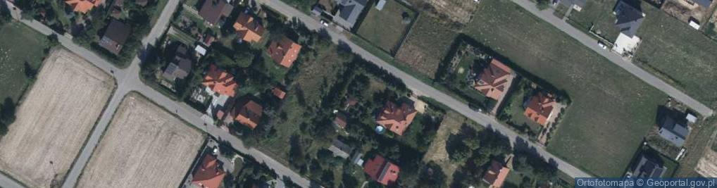 Zdjęcie satelitarne Błękitna ul.