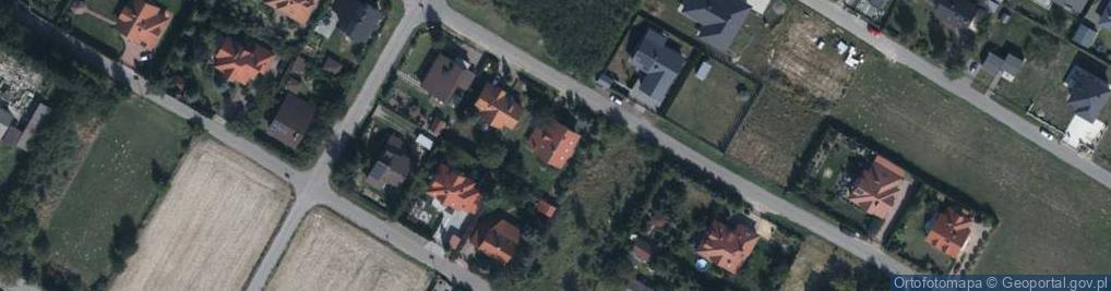 Zdjęcie satelitarne Błękitna ul.