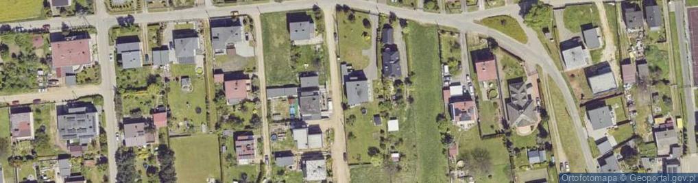 Zdjęcie satelitarne Błękitna ul.