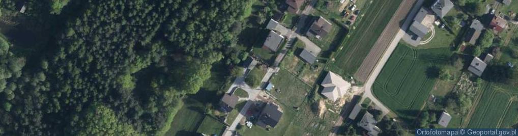 Zdjęcie satelitarne Błękitna ul.