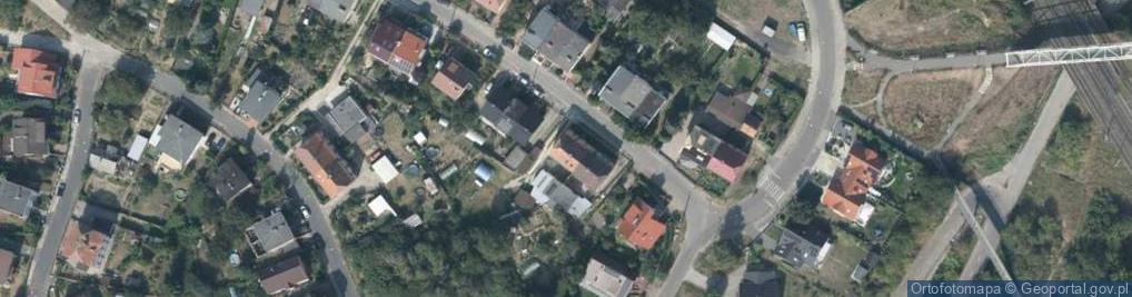 Zdjęcie satelitarne Bluszczowa ul.