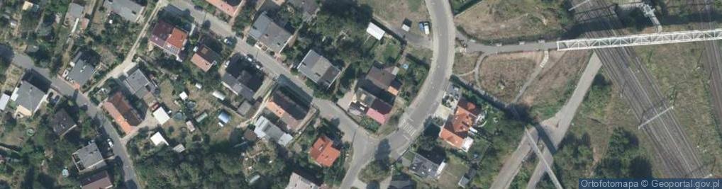 Zdjęcie satelitarne Bluszczowa ul.