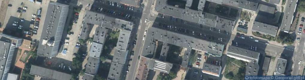 Zdjęcie satelitarne bł. Królowej Jadwigi ul.