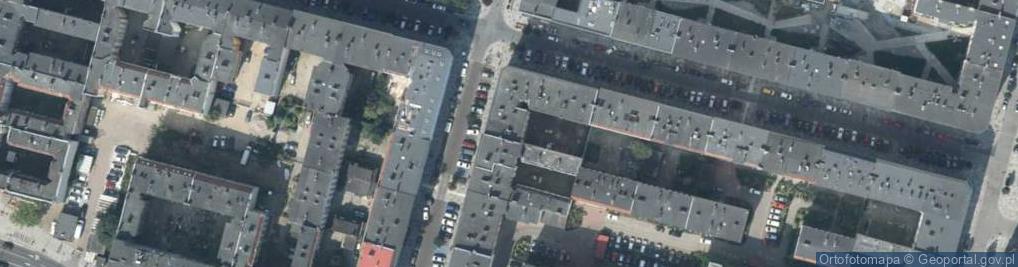 Zdjęcie satelitarne bł. Królowej Jadwigi ul.