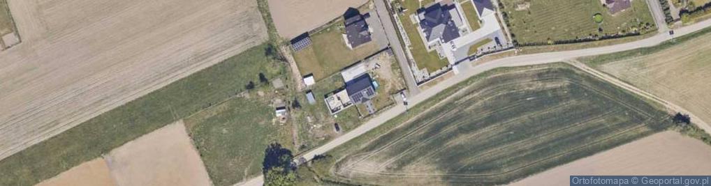 Zdjęcie satelitarne Bławatna ul.