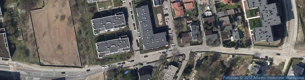 Zdjęcie satelitarne Bluszczańska ul.