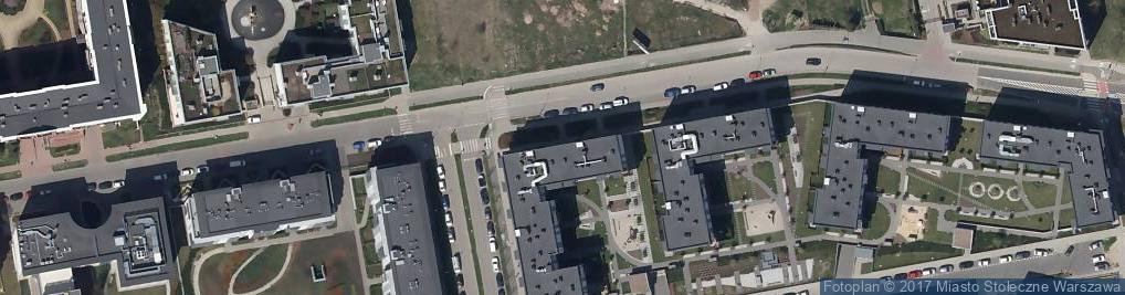 Zdjęcie satelitarne Bluszczańska ul.