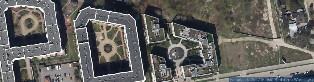 Zdjęcie satelitarne Bluszczańska ul.