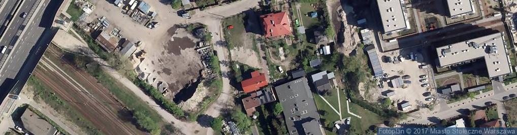 Zdjęcie satelitarne Bluszczowa ul.
