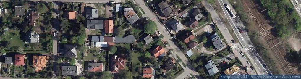 Zdjęcie satelitarne Błękitna ul.