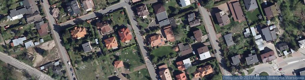 Zdjęcie satelitarne Błękitna ul.