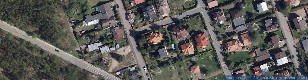 Zdjęcie satelitarne Błękitna ul.