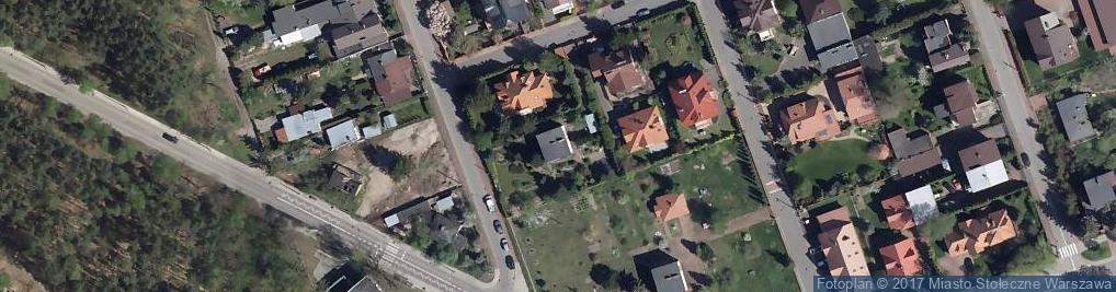 Zdjęcie satelitarne Błękitna ul.