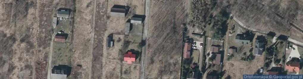 Zdjęcie satelitarne Bluszczowa ul.