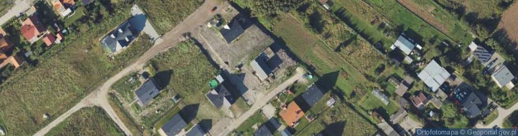 Zdjęcie satelitarne Błękitna ul.