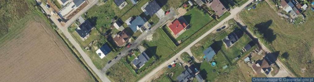 Zdjęcie satelitarne Błękitna ul.