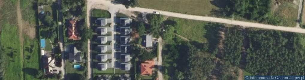 Zdjęcie satelitarne Błękitna ul.
