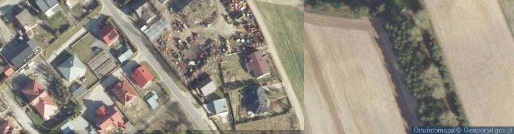Zdjęcie satelitarne Błaszaka A., ks. ul.
