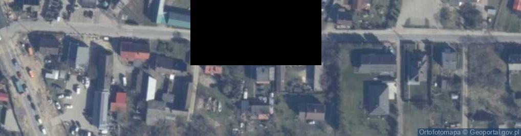 Zdjęcie satelitarne Błękitna ul.