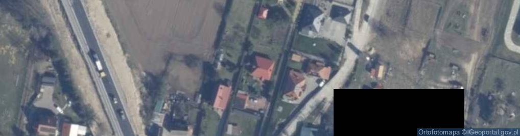 Zdjęcie satelitarne Błękitna ul.