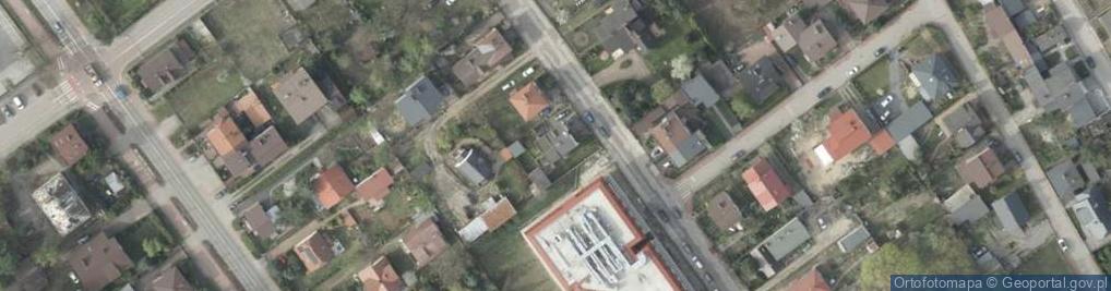 Zdjęcie satelitarne Błońska ul.