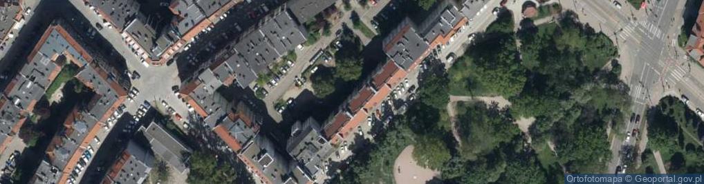 Zdjęcie satelitarne bł. Stein Edyty ul.