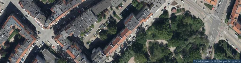 Zdjęcie satelitarne bł. Stein Edyty ul.