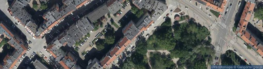 Zdjęcie satelitarne bł. Stein Edyty ul.