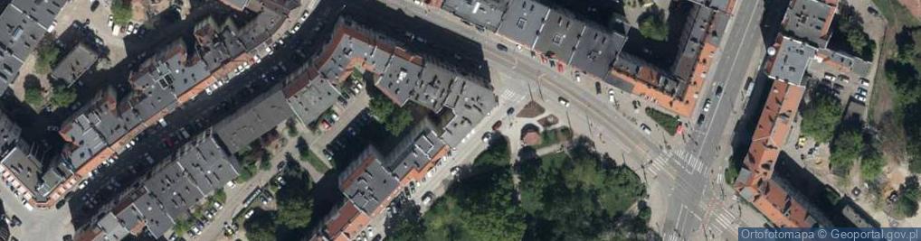 Zdjęcie satelitarne bł. Stein Edyty ul.