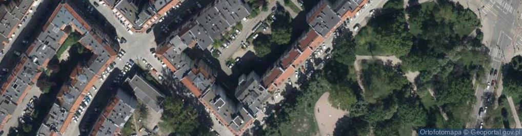 Zdjęcie satelitarne bł. Stein Edyty ul.