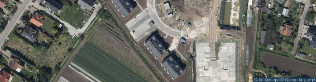Zdjęcie satelitarne Bluszczowa ul.