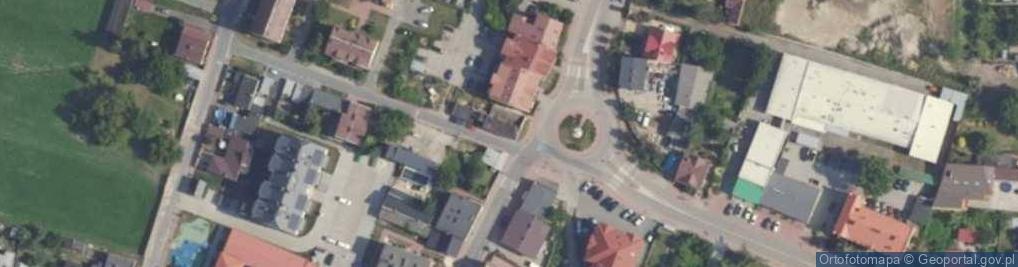 Zdjęcie satelitarne bł. ojca Honorata Koźmińskiego ul.