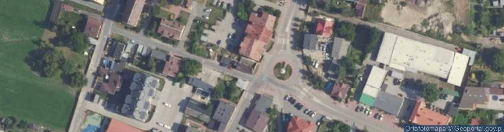 Zdjęcie satelitarne bł. ojca Honorata Koźmińskiego ul.