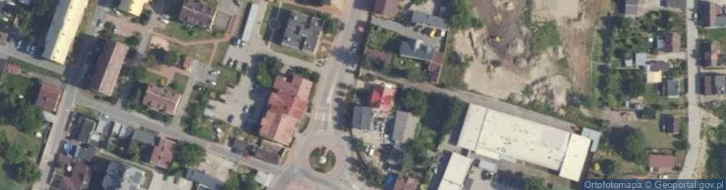 Zdjęcie satelitarne bł. ojca Honorata Koźmińskiego ul.