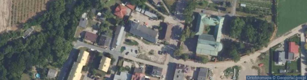 Zdjęcie satelitarne bł. ojca Honorata Koźmińskiego ul.