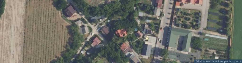 Zdjęcie satelitarne bł. ojca Honorata Koźmińskiego ul.